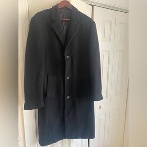 Men’s Saddlebred long pea coat.
